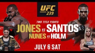 UFC 239 ao vivo online 06/07/2019 – Jon Jones x Thiago Marreta