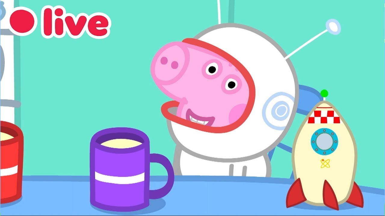 George Pig Rapping 🔴 LIVE! George Pig's MOST Iconic Moments 🦖💙 Peppa Pig FULL EPISODES ...