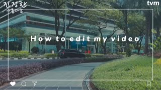 How to edit aesthetic video with capcut app | Aesthetic filter inspired True Beauty screenshot 1