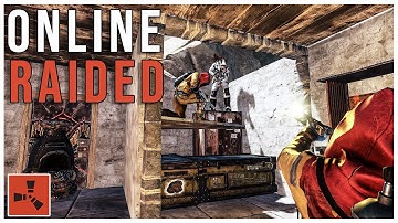 Getting ONLINE RAIDED TWICE in 30 MINUTES! - Rust