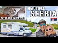 We CRACKED our bathroom basin in SERBIA. (Motorhome travels Europe)