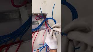 Installation d&#39;un tableau électrique #bricolage #électricien #diy #artisan #astuce