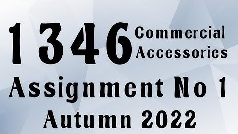 AIOU Code 1346 Solved Assignment No.1 Autumn 2022 #aiou #aiousolveassignments
