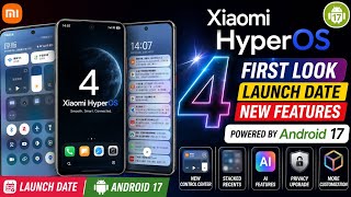 HyperOS 4 First Look New Features | HyperOS 4.0 Glass Effect | HyperOS 4 Launch Date/Devices screenshot 2