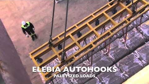Automatic Hooks with Spring Loaded Latch with Big Bags 3 | Smart Lifting Solutions | Elebia