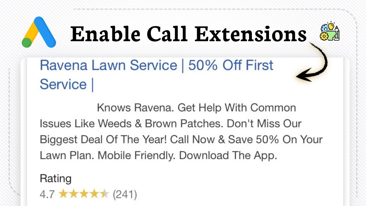 Как добавить расширенные номера для звонков в Google Ads (Click Dial)