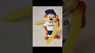 Coco Pops Slurpy & Decoder (2004) #kelloggs #cereal #freegift #straw  #crocodile  #toys #figures