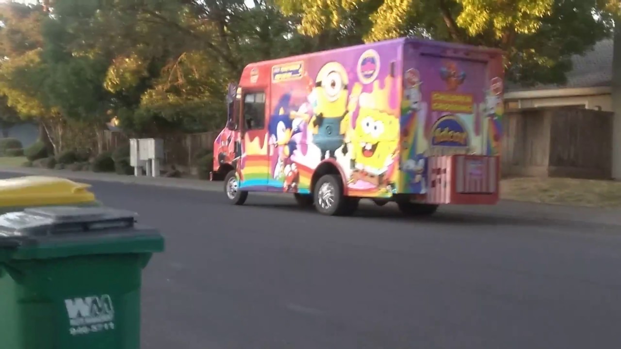The purple ice cream truck YouTube
