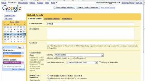 Share your public calendar as a web page