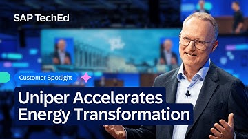 Customer Spotlight: Uniper Accelerates Energy Transformation with SAP BTP | SAP TechEd 2025