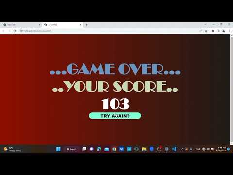 javascript 2D Game Video Submission /  JAVA INSTITUTE For Advanced Technology..