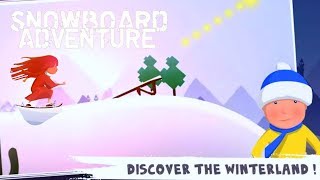 Snowboard Adventure - Skiing Games (by DreamZ) - Android Gameplay HD screenshot 2