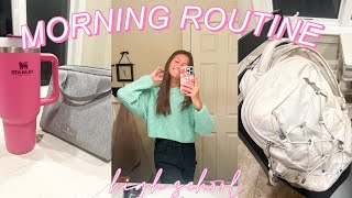 REALISTIC MORNING ROUTINE | high school, GRWM, sophomore year