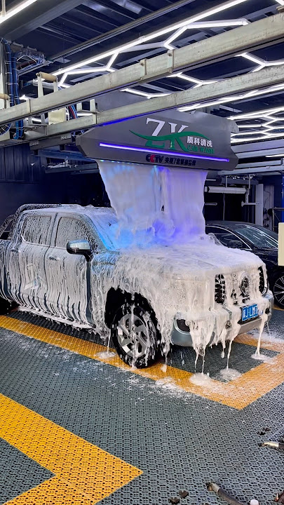 AUTOMATIC TOUCHLESS CAR WASH MACHINE #carcleaning  #satisfying #carwashing #carwashing #autocarwash
