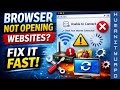 Browser Not Opening Websites Today? Fix It Fast (6 Proven Solutions)