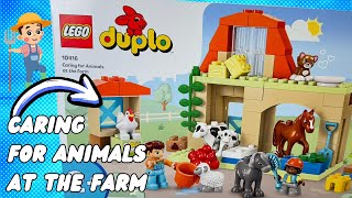 LEGO DUPLO Ep 22: Caring for Animals at the Farm 10416 (unboxing & building)