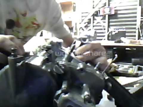 top end rebuild eg rm85 2 stroke - YouTube