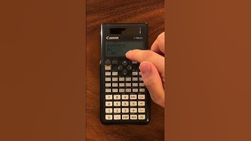 Explaining ALL BUTTONS in the Canon F-789SGA Calculator — PART 9