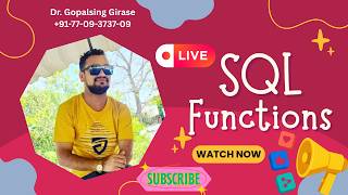 Session 4: SQL Functions | Aggregate, String, Date Functions & CASE Statement | Code with GG