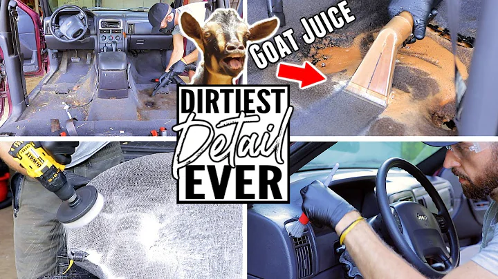 DIRTIEST Detail Ever! Deep CLEANING A Nasty Farm T...