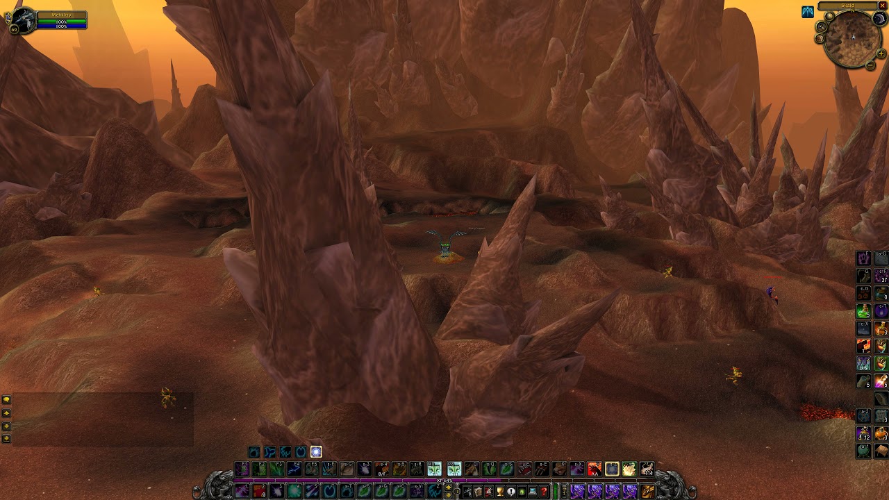 Southern Volcanic Soil Location, WoW TBC