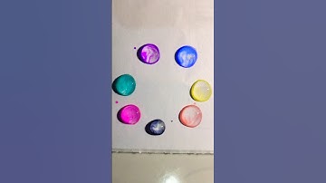 Satisfying Water Drop Experiment 🌈🌈 with Sketch Pen | Relaxing Visuals | #shorts #aveeplayr