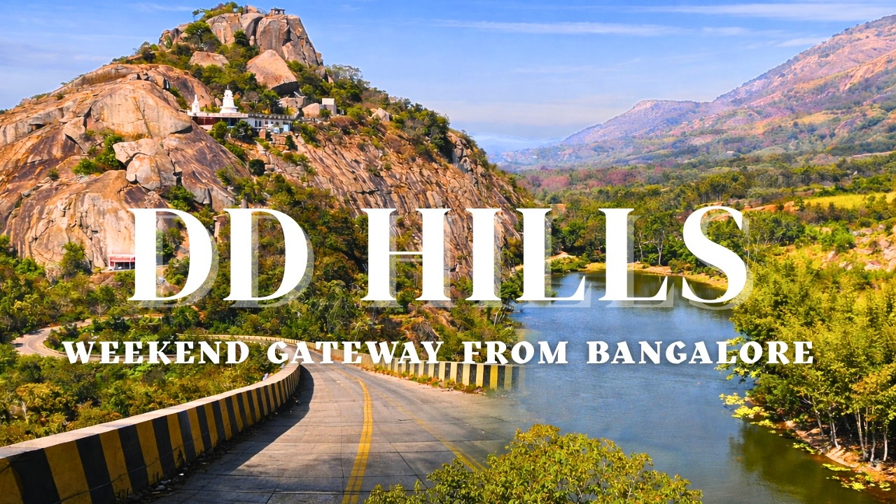 DD Hills Near Bangalore | Devarayanadurga One Day Trip | Scenic Hairpin Drive & Temple
