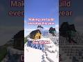 making one build everyday this year #minecraft #minecraftbuilding #minecrafttutorial #mountain #art