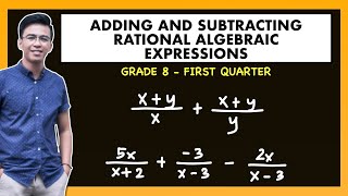How to Add and Subtract Dissimilar Rational Algebraic Expressions | @MathTeacherGon