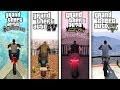 Прыжки на мотоциклах 🏍 с САМЫХ ВЫСОКИХ ЗДАНИЙ 🎈 во всех играх GTA !!!