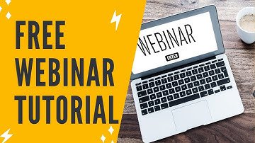 WEBINAR TUTORIAL: HOW TO CREATE WEBINAR FOR FREE WITH THIS FREE WEBINAR PLATFORM