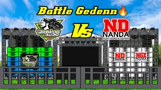 Battle Geden Memanas Brewog Vs Nanda  Animasi Sound System