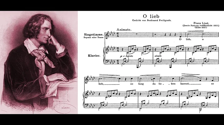 Franz Liszt - O lieb, so lang du lieben kannst (Sh...