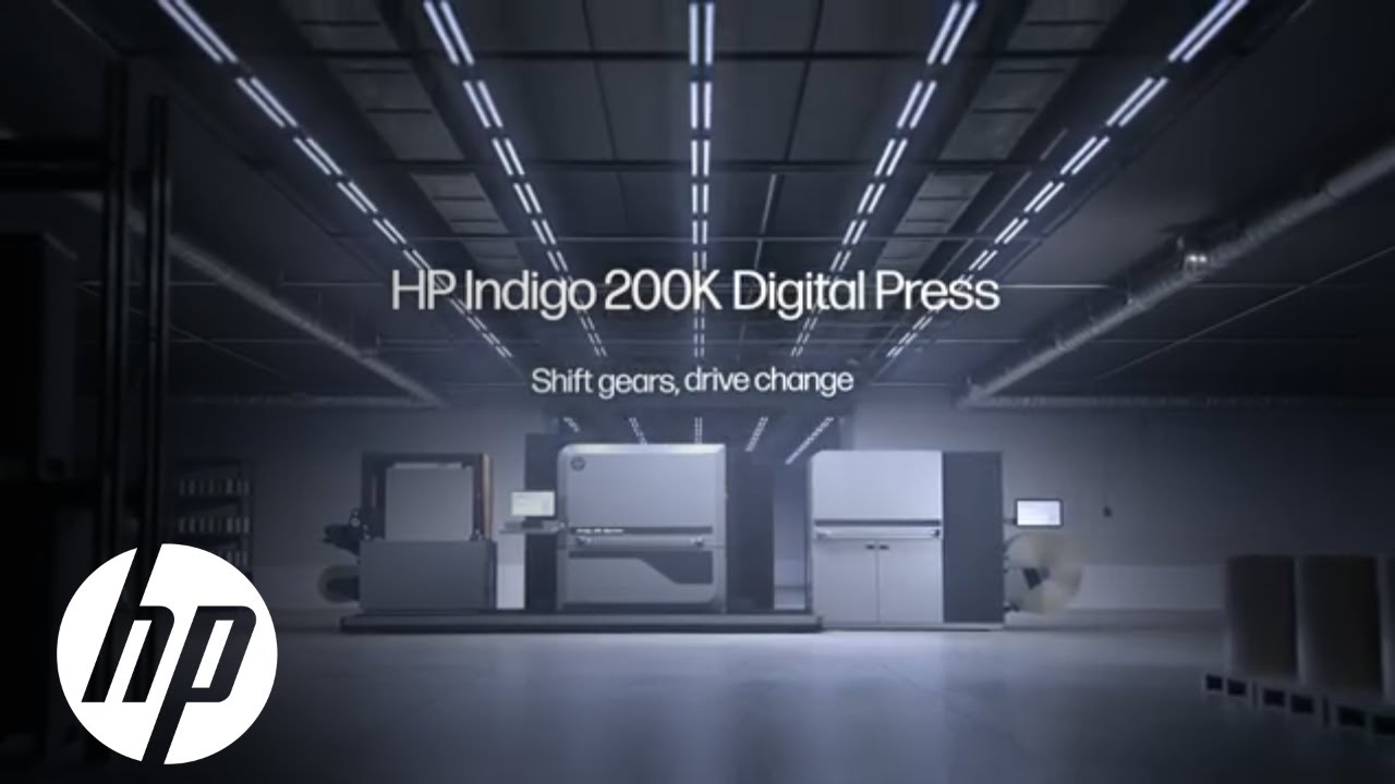 HP Indigo 200K Digital Press: Productive, sustainable, ideal market fit | HP - YouTube