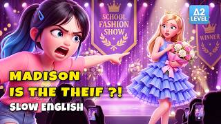 Download lagu Madison WON the Fashion Show But Did She CHEAT?! | Slow English Listening(A2 Level)