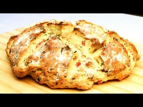 Cheese, Bacon And Chives Damper Bread Recipe