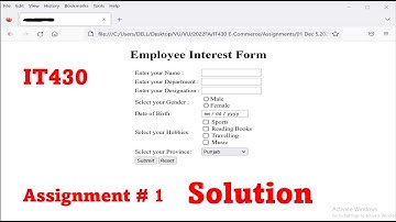IT430 Assignment 1|Solution Fall2022 |IT430 Assignment 1 solution 22| IT430 assign 1 FA22