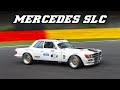 1970s MERCEDES SLC 350 V8 (C107) | Racing at Spa 2018