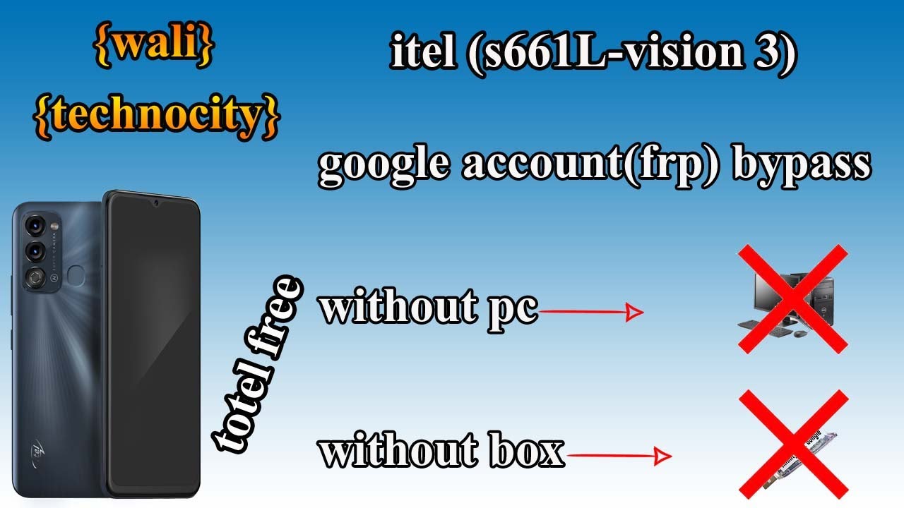 itel s661L vision3 frp bypass without PC | itel s661L frp bypass | itel vision3 frp bypass