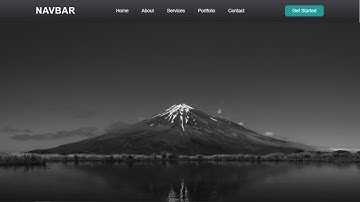 Create a Navigation Menu with Flexbox | Navbar CSS Tutorial | Web Development Tutorials