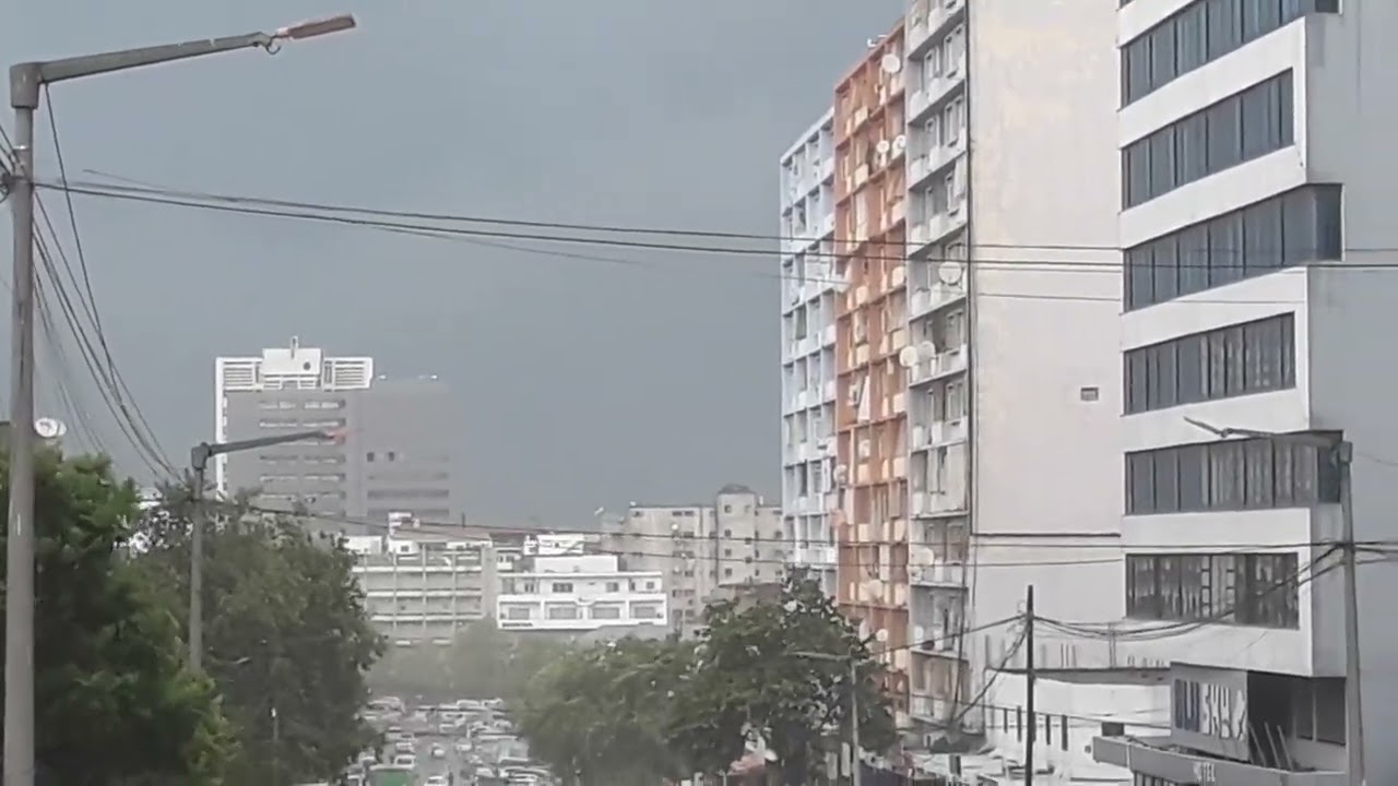Ciclone gezani em Maputo