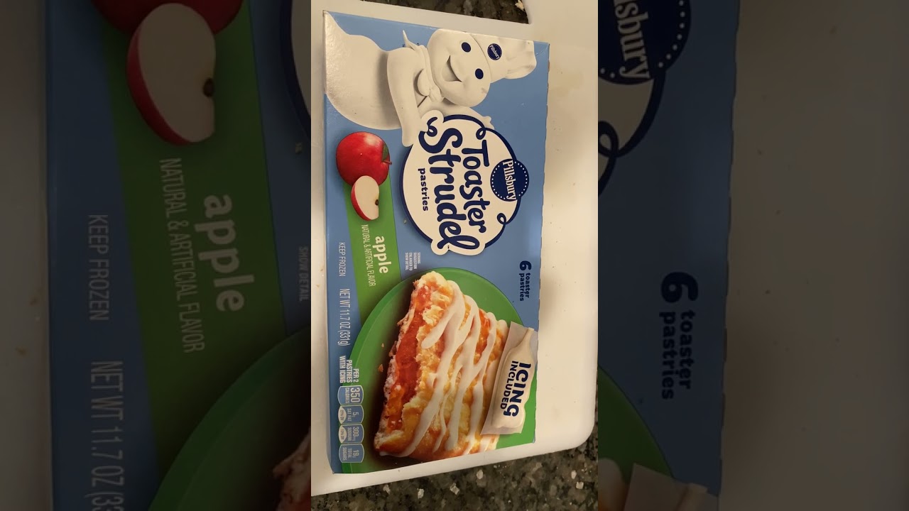 Pillsbury Toaster Strudel YouTube