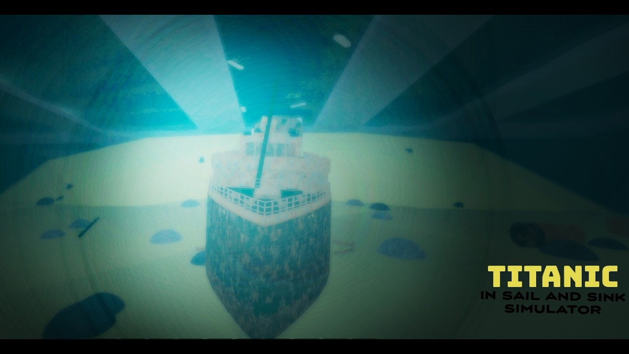 the sinking of the RMS Titania | Sail and Sink simulator.