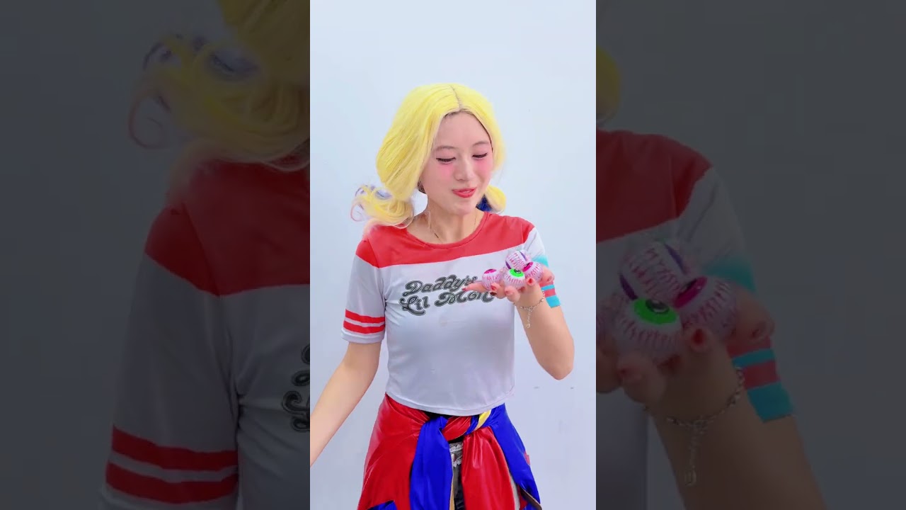 Harley Quinn's eyebal#joker#shorts#Harley