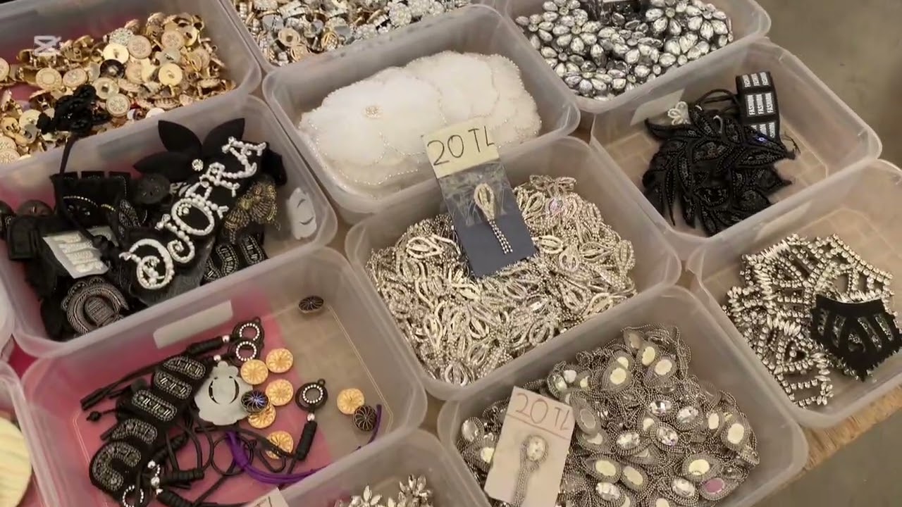 Kumaş pazarı gezmesi