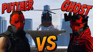 F-160 Stealth Raiju Trolling Putther During His Bounty Hunt Gta Online