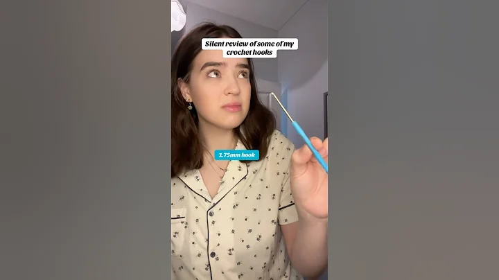 Crochet hook review 🤭 #crochetersofyoutube #crochet #crochethook