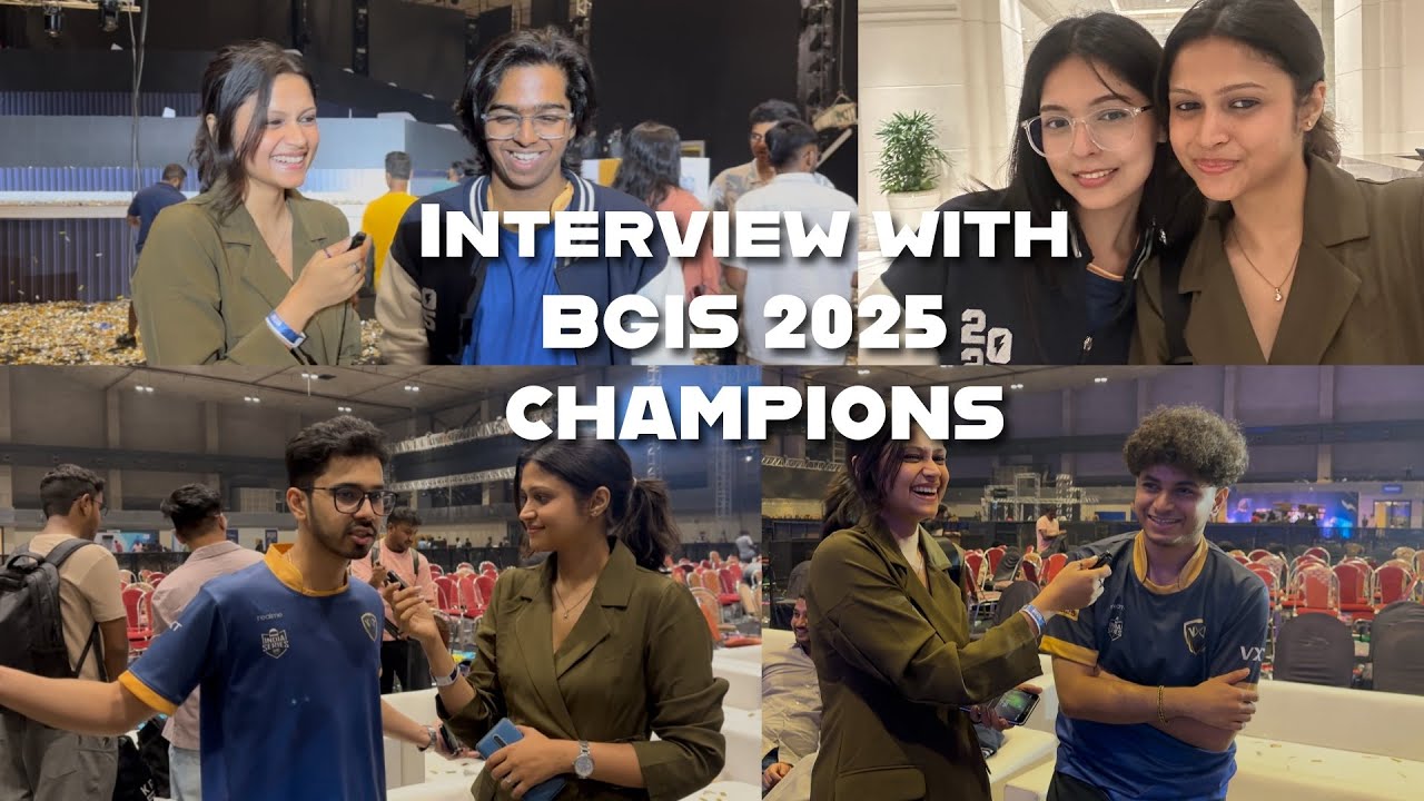 Interview with THE BGIS 2025 CHAMPIONS | TEAM VERSATILE || 