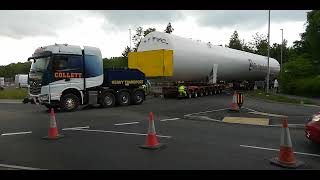 large load near Birmingham