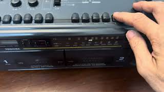 Toshiba Rt-Sw380 Boombox Sugar Toshiba Stereo Radio Cette Recorder